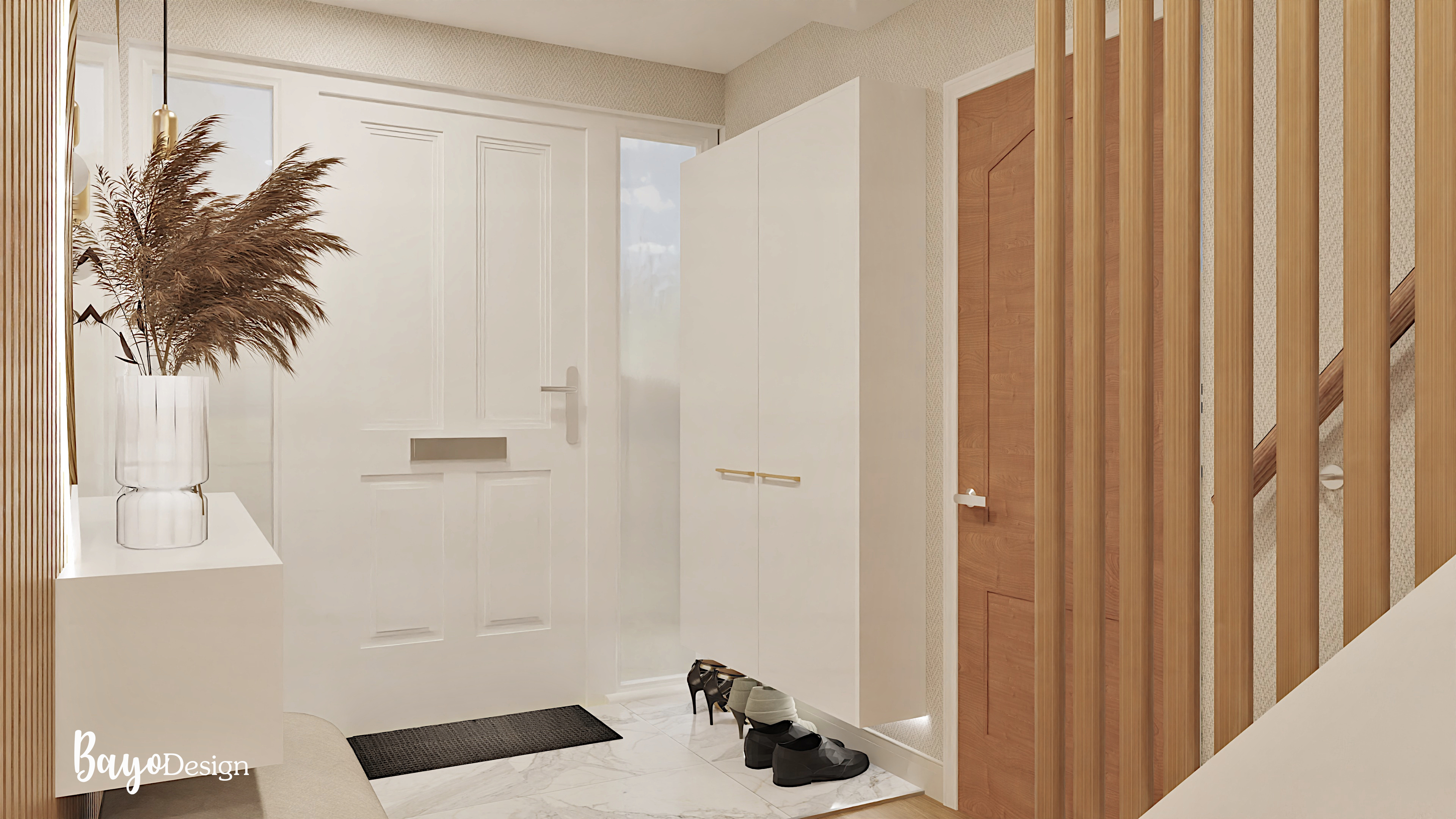 Hall, Modern-Classic Style/House in Ingrave
